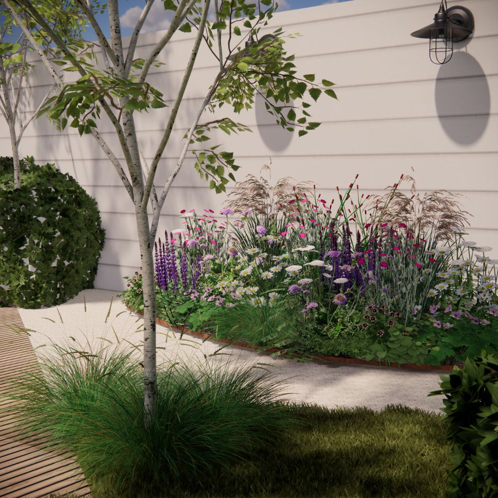 Planten voor een border in de voortuin: ideeën en tips